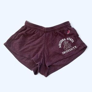 Arizona State University (ASU) Women's Maroon Shorts Size S